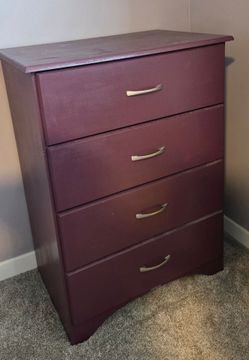 Free Purple 4-Drawer Dresser