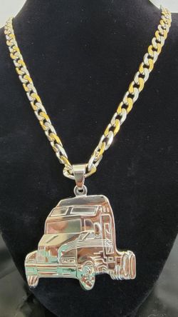 Truck Charm Stainless Steel 