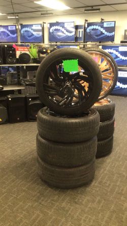 20” Rims Rucci Black Label