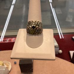 14k Sapphire Diamond Lovely