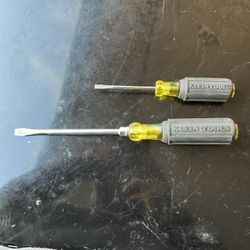 Klein tools Flat Head Screwdrivers 