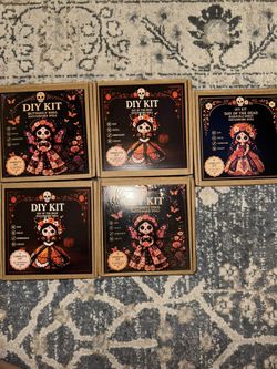 Day Of The Dead Doll DIY Sewing Kit | Dia De Los Muertos Muñeca