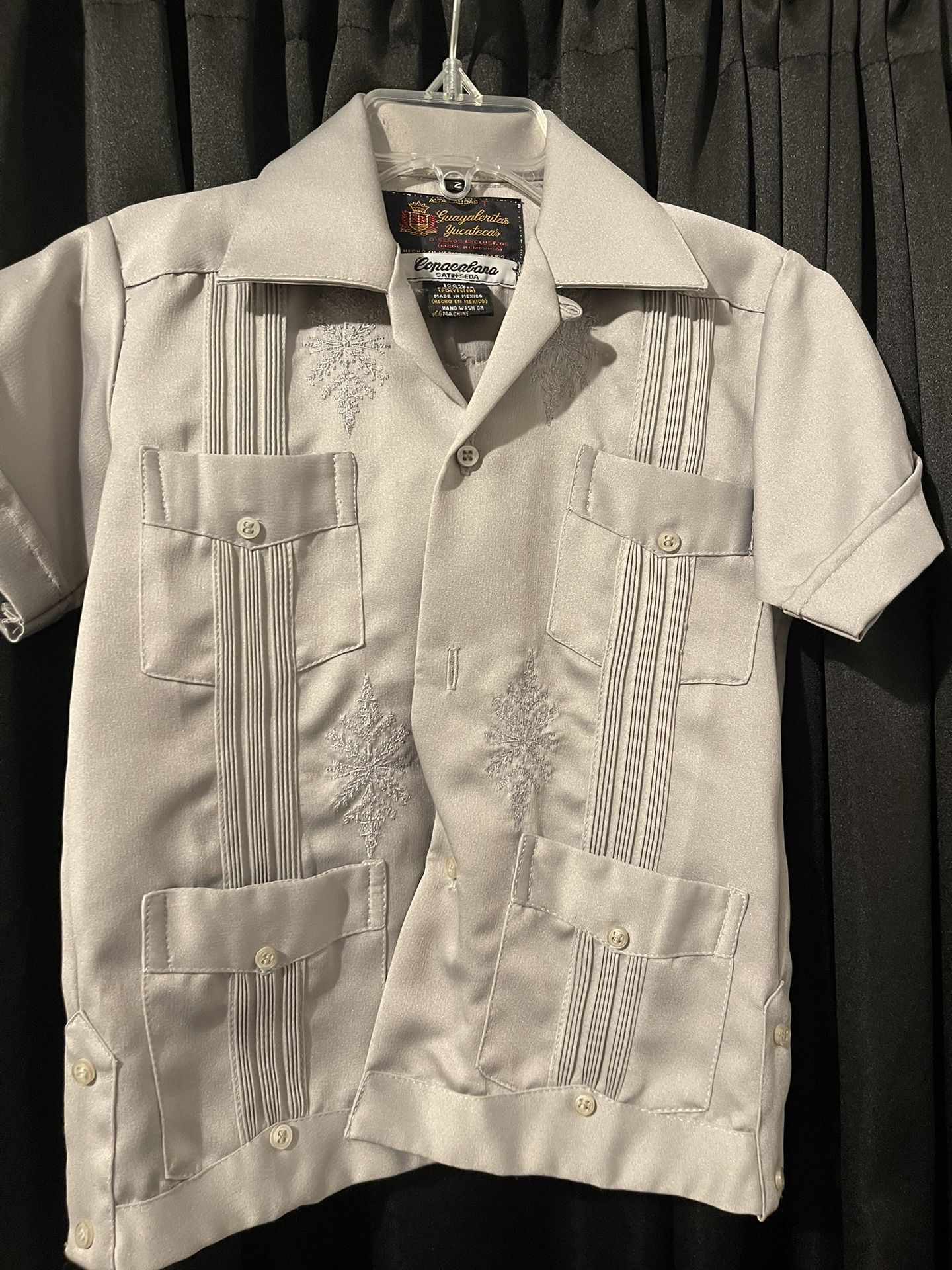 New guayabera shirt Boy