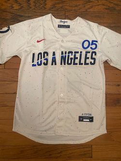 Cream Los Angeles dodgers Freddy freeman city connect jersey