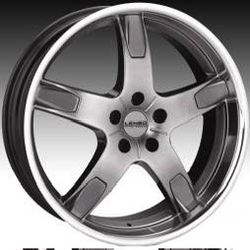 18x7.5 Lenzo LS5 (5x114) Wheels