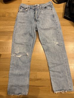 AGOLDE Jamie High Rise Distressed Jeans Size 27 $50 OBO
