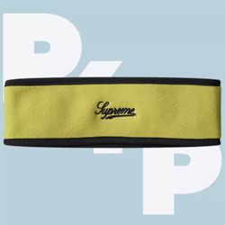 Supreme Polartec Logo Headband (Green)