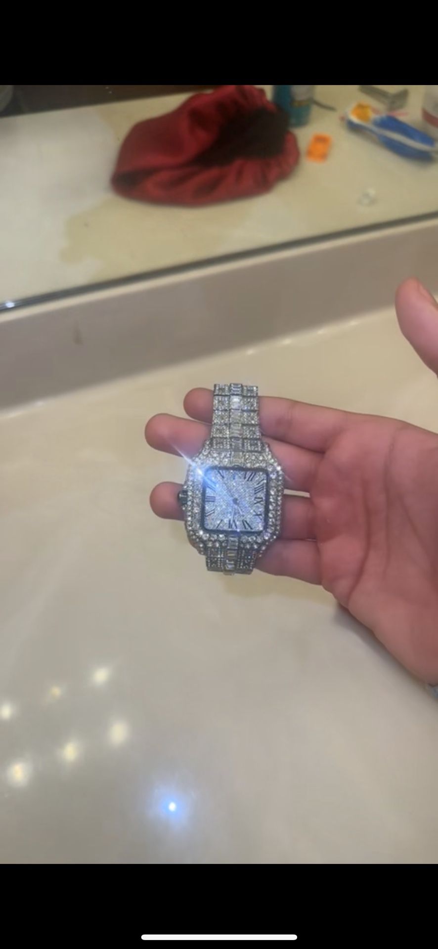 Cartier Santos VVS Moissanite,All Products : American Fashion Style Bags On Sale