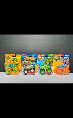 Hot Wheels Monster Trucks Rhinomite Monster Trucks lot 4 $40
