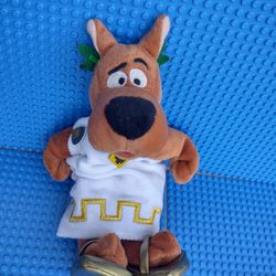 1998 Warner Bros Studio Scooby Doo Roman Bean Bag Collectible 11 inch Cartoon Network