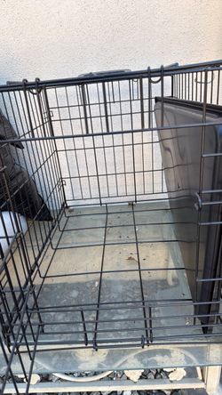 Black Wire Dog Crate