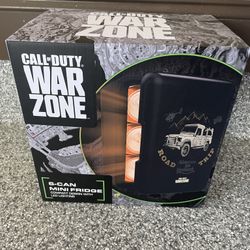 NEW in Box Call of Duty War Zone 6-Can Mini Fridge 