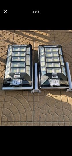 5000W Solar LED Street Light with Pole | Motion Sensor | Remote Control | Dusk to Dawn | Waterproof IP66 | Outdoor Security Ligh
