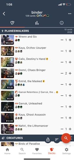Magic The Gathering Binder