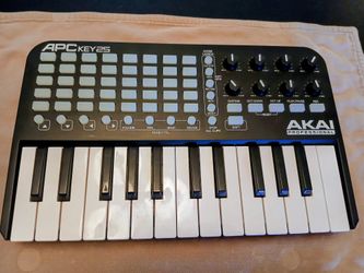 Akai APC Key25 MIDI Keyboard Controller PROJECT for Parts or Repair 