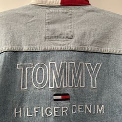 Tommy Hilfiger Denim Jeans Jacket Men’s Size Large 