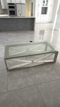 Living Room Glass Decor Table