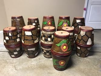 Maseteros medianos....Flowerpots