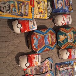 Pokémon Game Cards, Tins, Figurines 