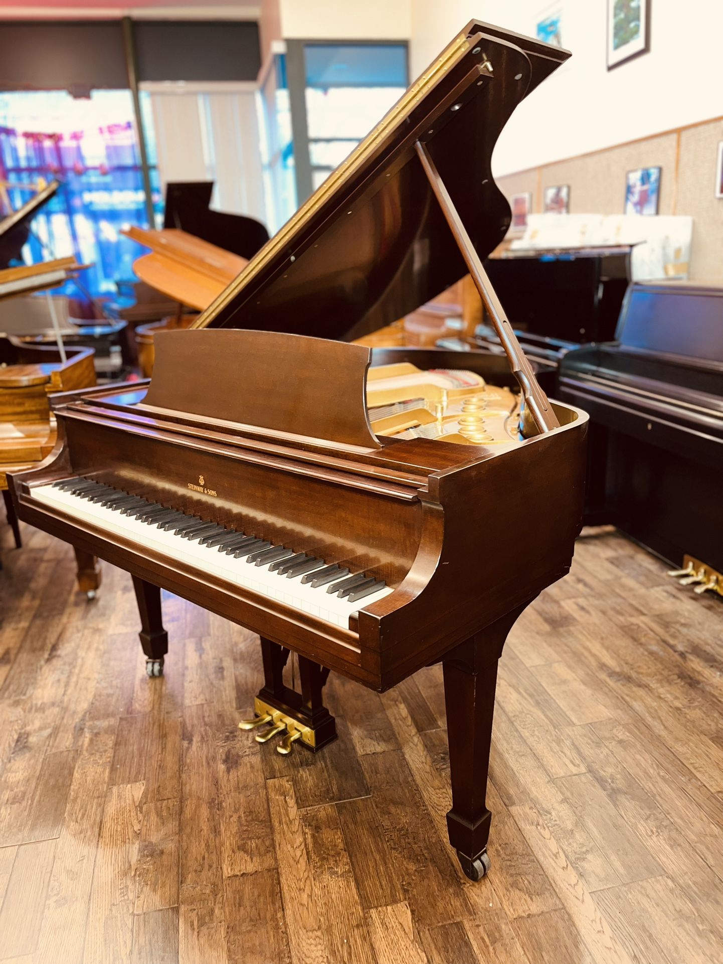 Steinway S baby grand piano 5’2”