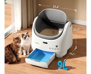 Thereye Automatic Self-Cleaning Cat Litter Box