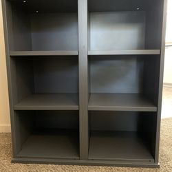 6 Cubby Storage Shelving Units, Heavy Duty, Metal,  40” x 18” x 36”
