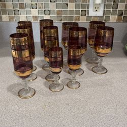 Glass With Real Gold From Ukraine