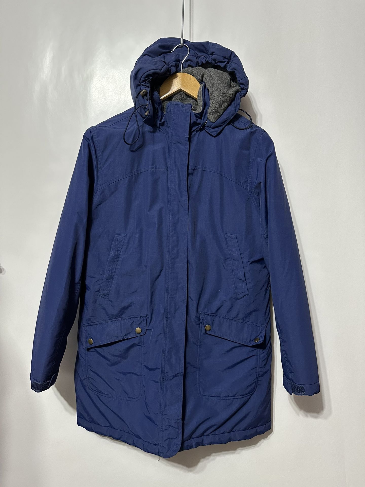 LANDS’ END WOMENS SQUALL WINTER PARKA SZ M 10-12