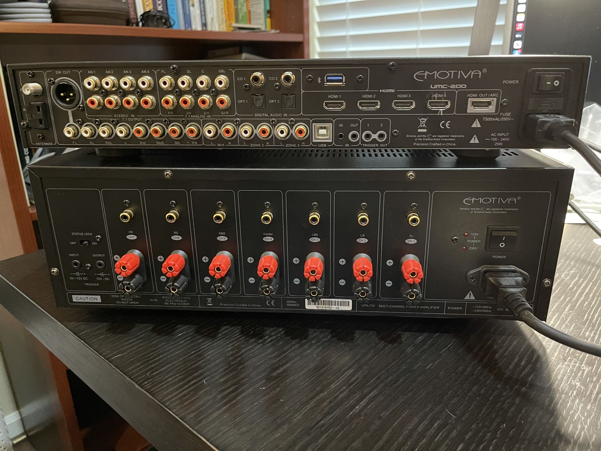 Emotiva UMC200 Preamp & UPA700 Amplifier for Sale in Kirkland, WA