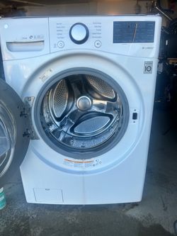 LG Front Load Washing Machine White