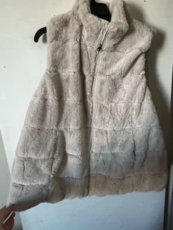Faux Fur Sleeveless Vest