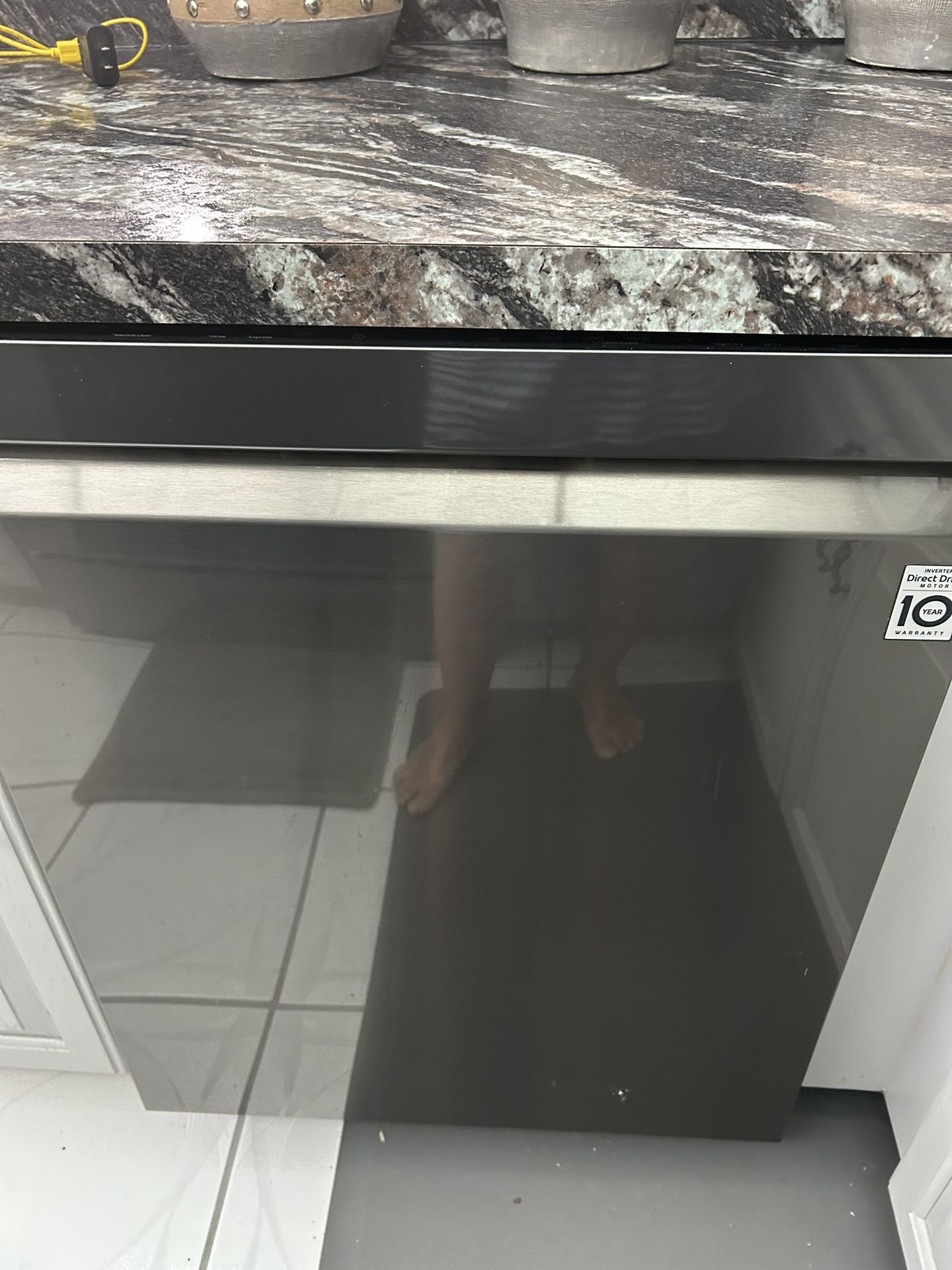 LG Dishwasher Black Stainless