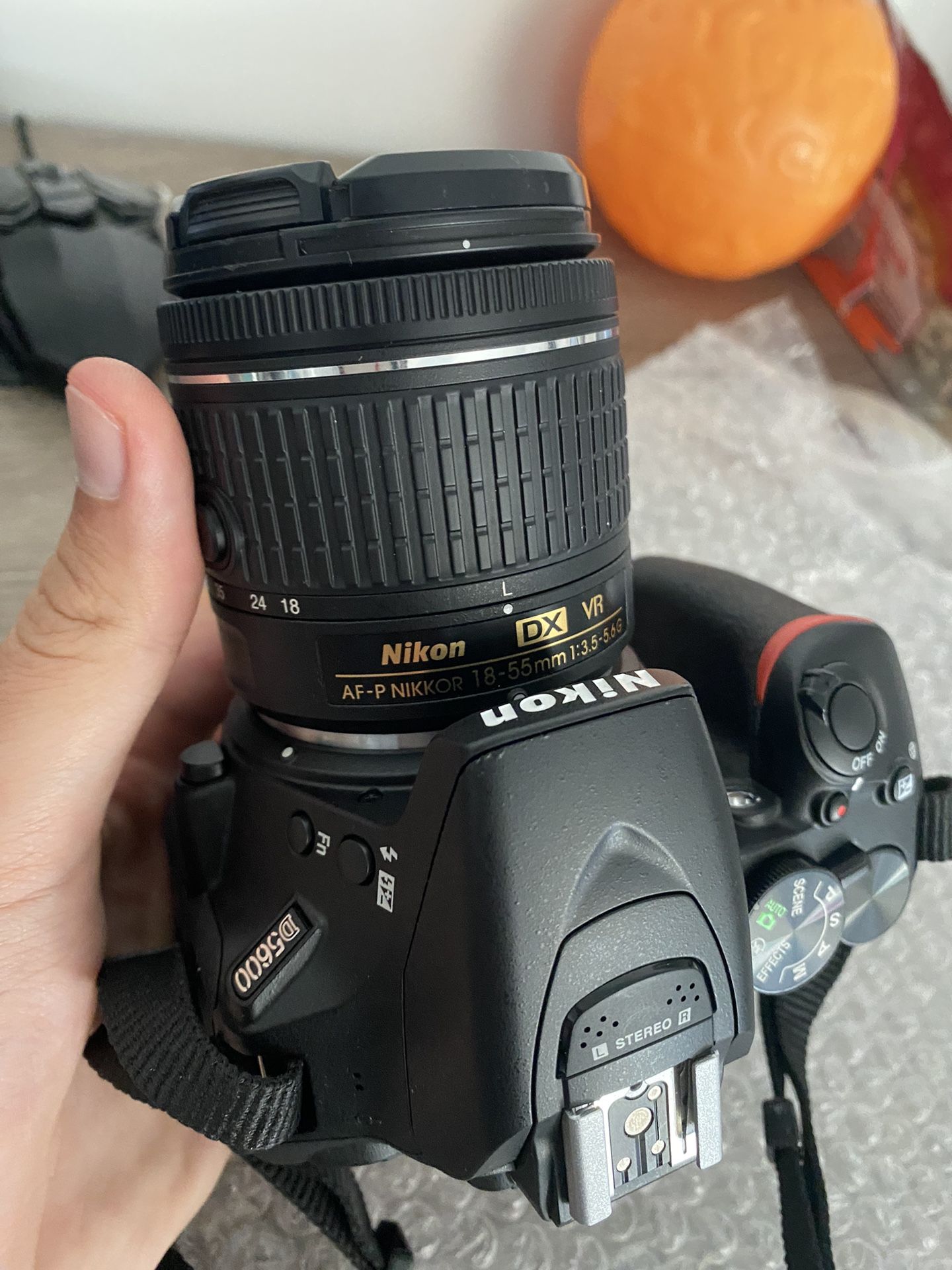Nikon D5600 Camera + 18-55mm Lens