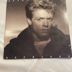 BRYAN ADAMS RECKLESS 1984 LP A&M PRINT VINTAGE VINYL SP5013