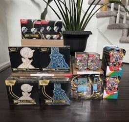 Pokemon Mega Evolution Sealed Products (ETB Booster Box Booster Bundle)