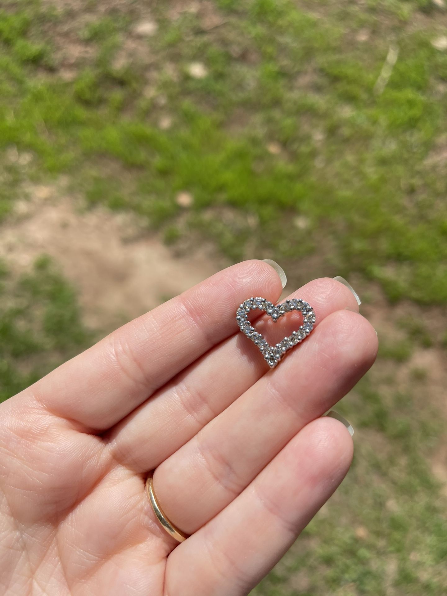 Diamond Heart Pendent
