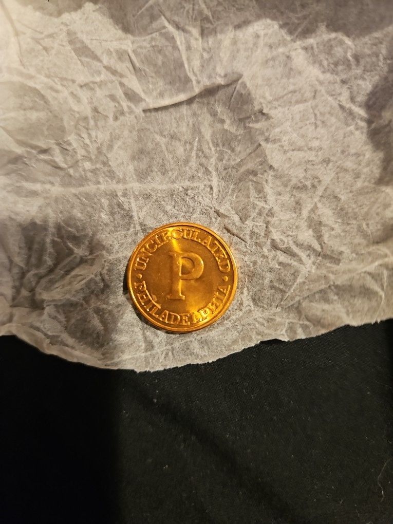 Philadelphia Treasury United States Mint #68 Vintage Token Medallion Coin