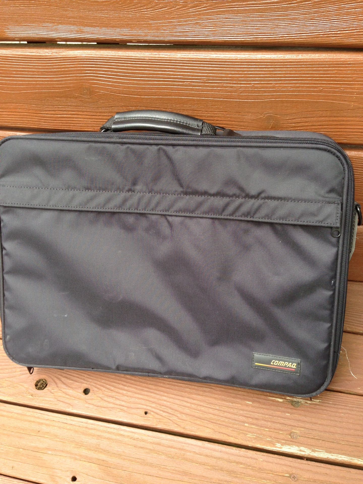 Briefcase/Laptop bag - black nylon
