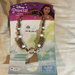 Moana Necklace Disney Costume Halloween Prop Waialiki Heart Te Fiti Shell Gift