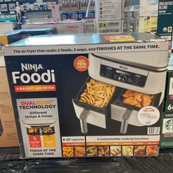 Ninja Foodi 2-Basket Air Fryer