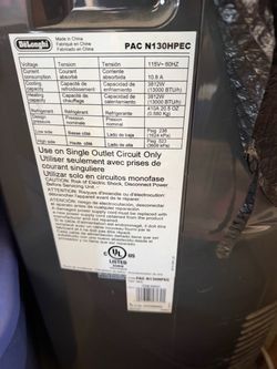 Portable AC barely used