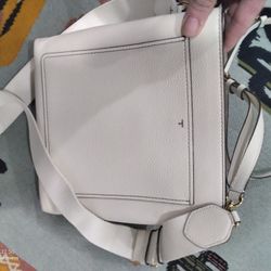 Tory Burch Purse White Leather