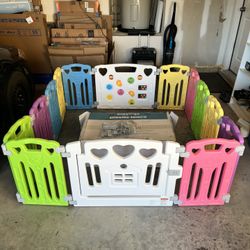 Gupamiga Plastic Play Fence For Baby’s (Play Area)