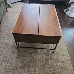West Elm Coffee Table With Lift Top