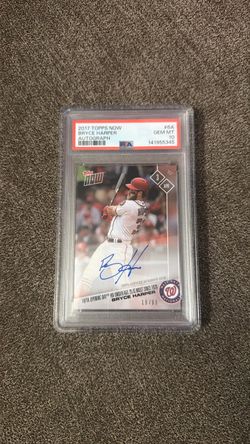 Bryce Harper Auto PSA 10