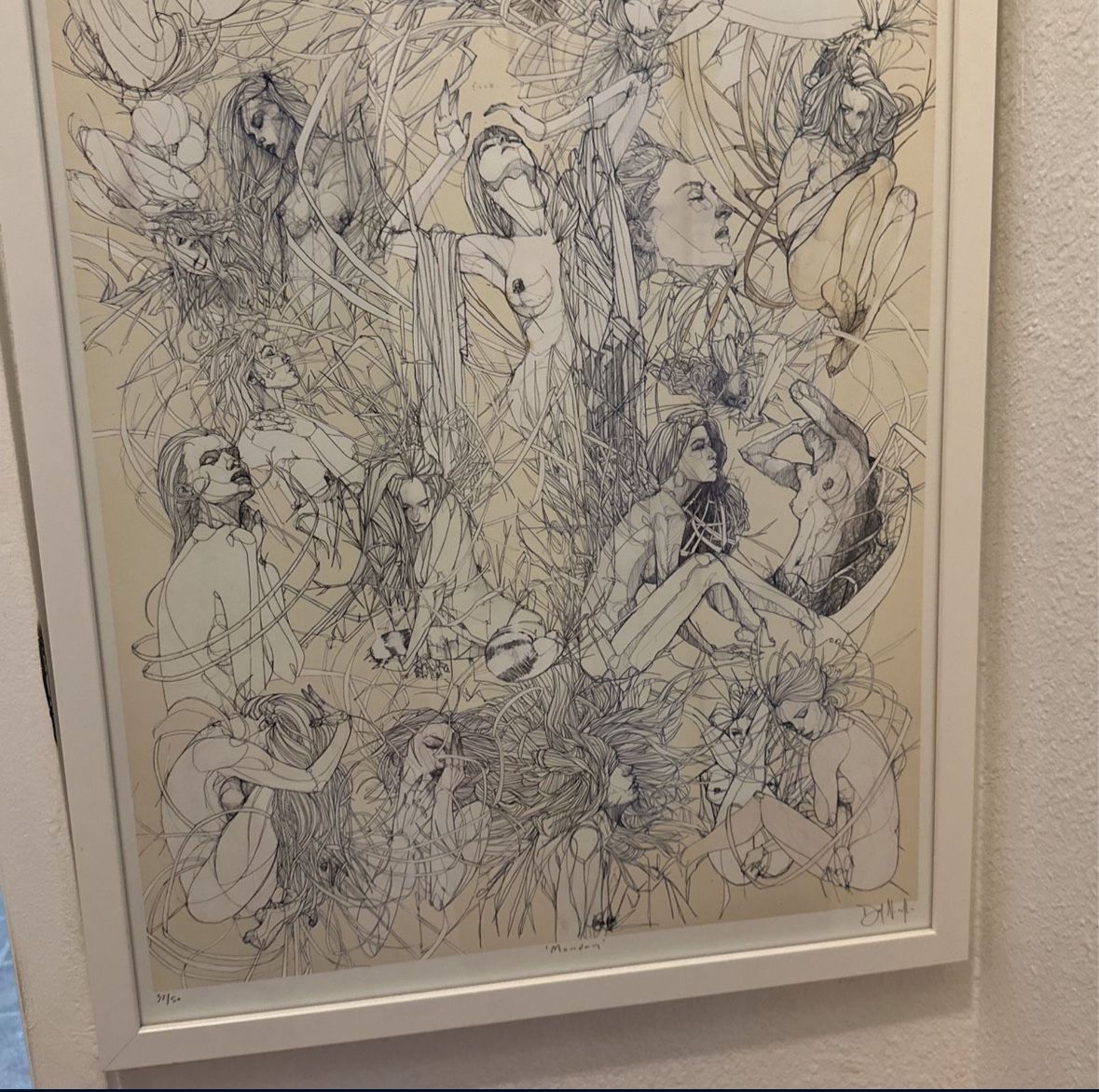 Dante Orpilla Fine Print Monday Framed