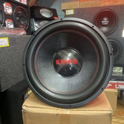 New 18” Kong Audio 8000w Max Power Competition Grade SPL Subwoofer  $ 800 Each 