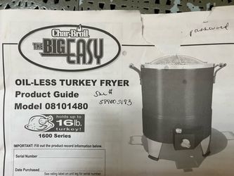 Char-Broil oil-less turkey fryer