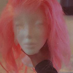 Human 20inch Pink Lace Front 