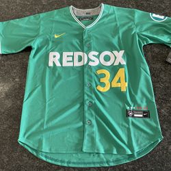 Boston Red Sox #34 Ortiz Adult Sizes Small Up To 3XL 